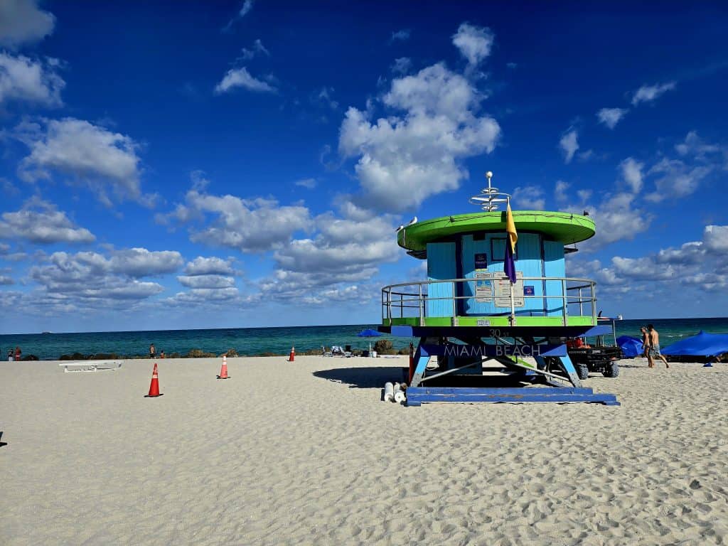 Miami Beach in Florida, Verenigde Staten