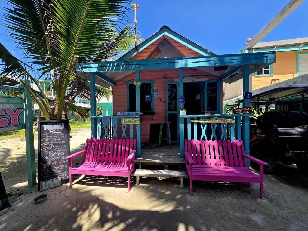 Bar op Caye Caulker