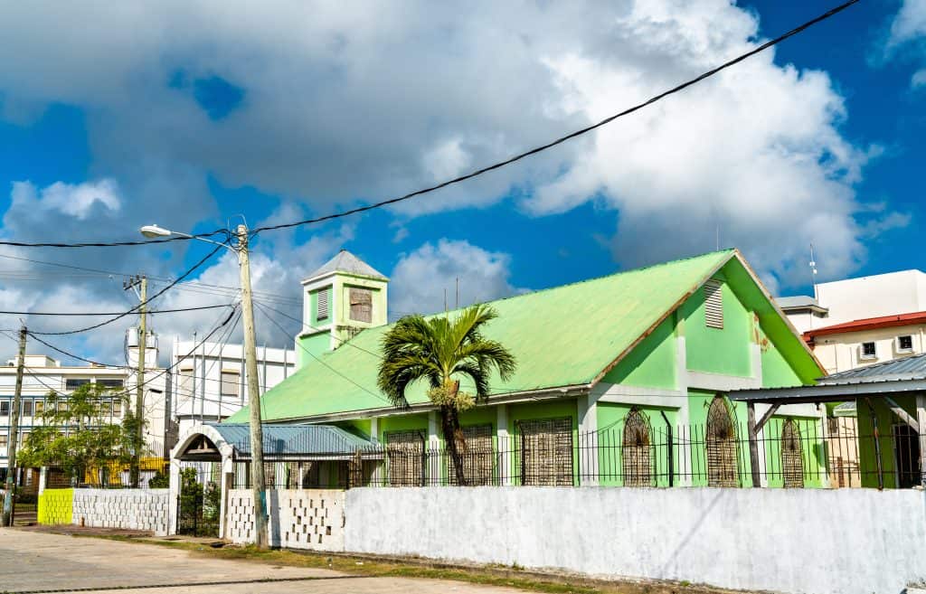 Kerk in Belize City