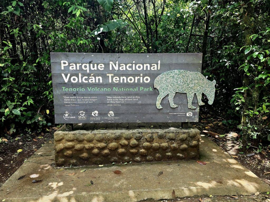 Parque nacional Volcan Tenorio