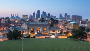 Het weer in Kansas, Verenigde Staten in februari 2014