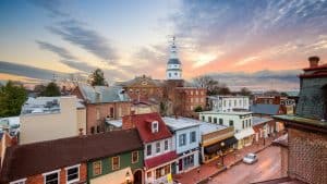 Het weer in Maryland, Verenigde Staten in april 2018