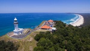 Het klimaat van Byron Bay, Australië