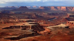 Het klimaat van Canyonlands National Park, Utah