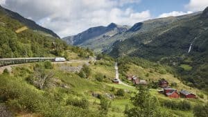 Het klimaat van Flåm, Noorwegen