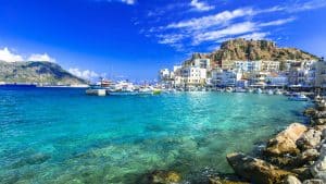 Het klimaat van Karpathos, Griekenland