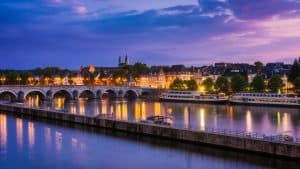 Het weer in Maastricht, Nederland in juni 2018