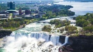 Het klimaat van Niagara Falls, Canada