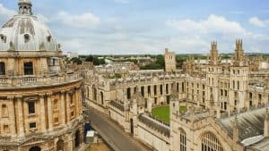 Het weer in Oxford, Engeland in mei 2019