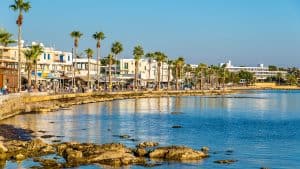 Het weer in Paphos, Cyprus in augustus 2025