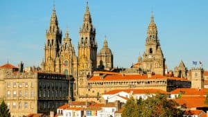 Het weer in Santiago de Compostella, Spanje in januari 2026