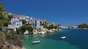 Het weer in Skiathos, Griekenland in juni 2016