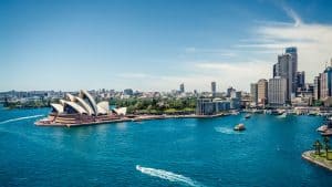 Het weer in Sydney, Australië in februari 2016