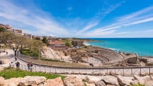 Het klimaat van Tarragona, Spanje