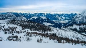 Het klimaat van Tauplitz, Oostenrijk