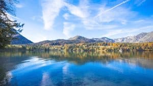 Het klimaat van Walchensee, Duitsland