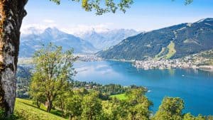 Het klimaat van Zell am See, Oostenrijk