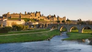 Het weer in Carcassonne, Frankrijk in januari 2020