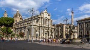 Het weer in Catania, Sicilië in augustus 2017