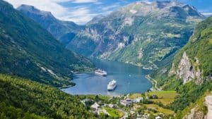 Het weer in Geiranger, Noorwegen in juli 2025