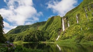 Het klimaat van Terceira, Portugal