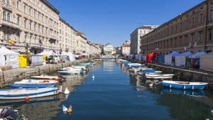 Het weer in Triëst, Italië in augustus 2025