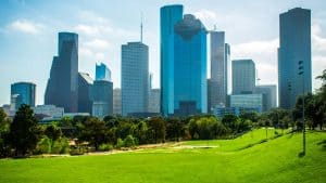 Het weer in Houston, Texas in augustus 2018