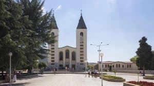 Het klimaat van Međugorje, Bosnië en Herzegovina