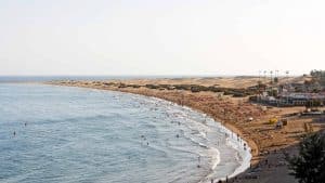 Het klimaat van San Agustin, Gran Canaria