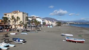 Het weer in San Luis de Sabinillas, Spanje in februari 2026