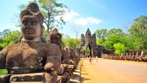 Het weer in Siem Reap, Cambodja in november 2014