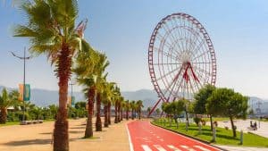 Het weer in Batumi, Georgië in februari 2026