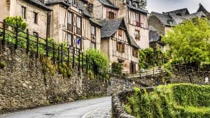 Het weer in Conques, Frankrijk in december 2019