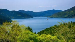 Het klimaat van Hakone, Japan