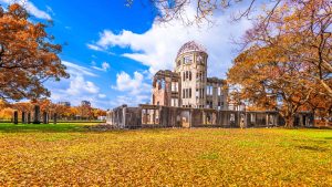 Het klimaat van Hiroshima, Japan