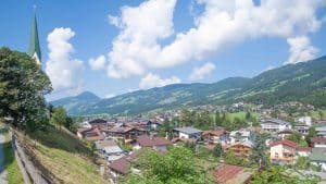 Het klimaat van Kirchberg in Tirol, Oostenrijk