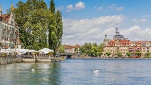 Het klimaat van Konstanz, Duitsland