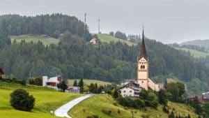 Het klimaat van Sankt Peter am Kammersberg, Oostenrijk