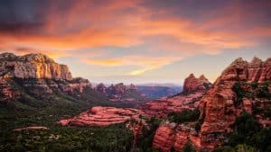 Het weer in Sedona, Arizona in januari 2026