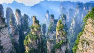 Het weer in Zhangjiajie, China in mei 2016