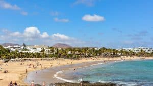 Het weer in Costa Teguise, Lanzarote in april 2020