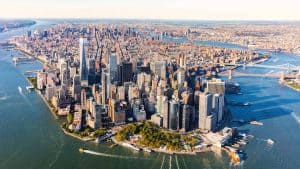 Het klimaat van Manhattan, New York