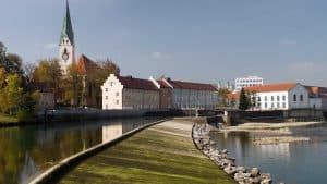 Het klimaat van Kempten im Allgäu, Duitsland