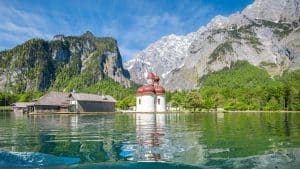 Het klimaat van Königssee, Duitsland