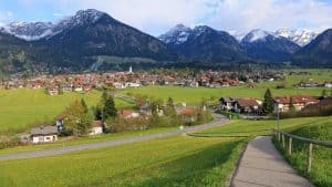 Het klimaat van Oberstdorf, Duitsland