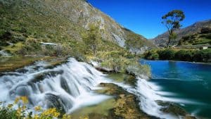 Het klimaat van Huancaya, Peru