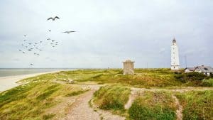 Het weer in Blåvand, Denemarken in juni 2025