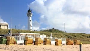 Het weer in Egmond aan Zee, Nederland in maart 2018