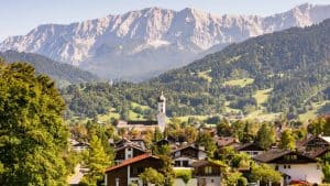 Het klimaat van Garmisch-Partenkirchen, Duitsland