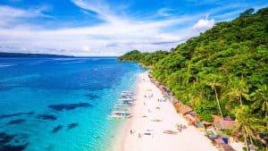 Het weer in Boracay, Filipijnen in augustus 2020